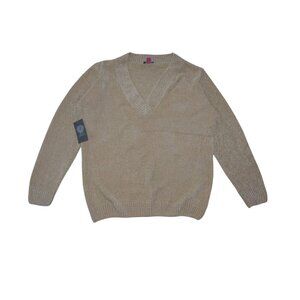 Vince Camuto Women's V-Neck Long Sleeve Sweater, Size S, NWT